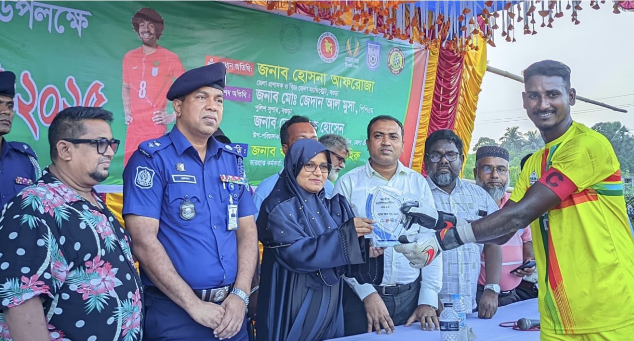 জাতীয় চ্যাম্পিয়নশীপ ফুটবলে পাবনার বিপক্ষে টানা দ্বিতীয় জয় পেলো বগুড়া