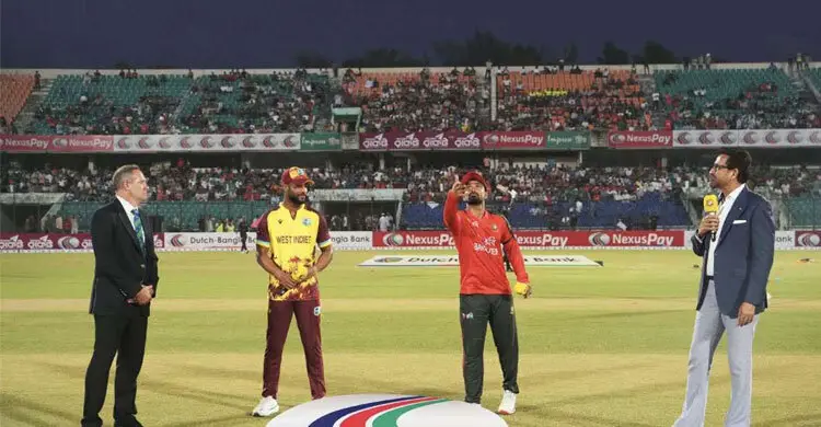 শেষ টি-টোয়েন্টিতে টস জিতে ব্যাটিংয়ে বাংলাদেশ