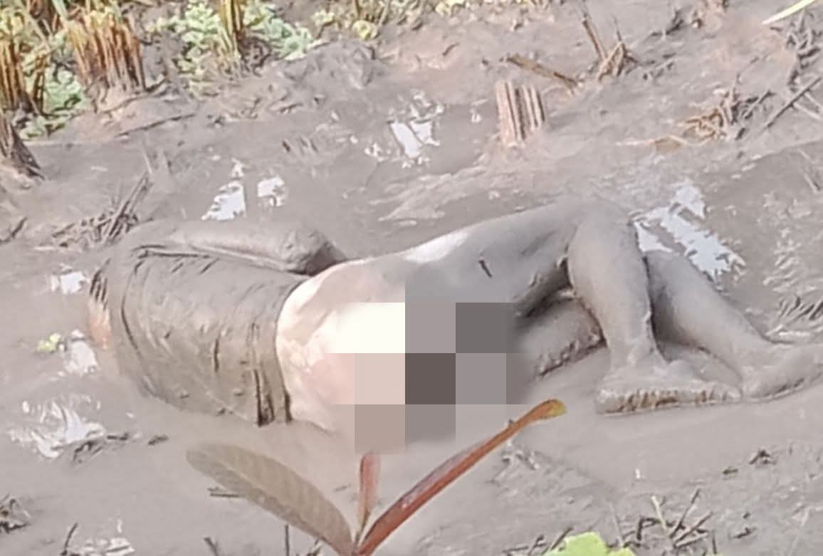 শিবগঞ্জে ধান ক্ষেত থেকে অজ্ঞাত, কাঁদামাখা ব্যক্তি উদ্ধার