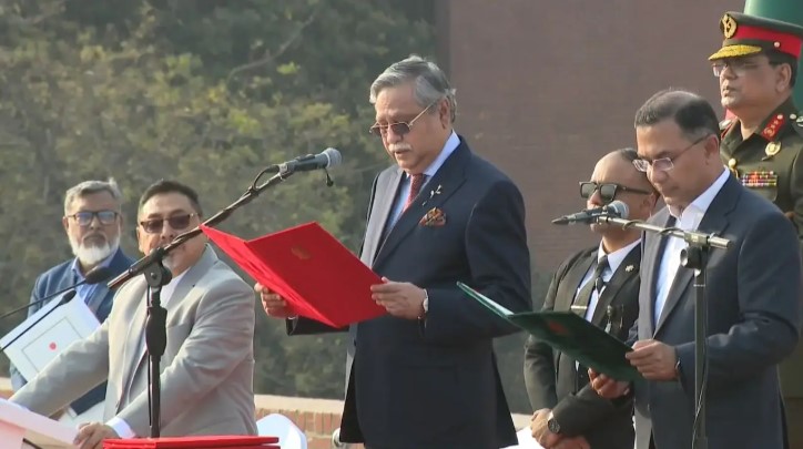 দেশের ১১তম প্রধানমন্ত্রী হলেন তারেক রহমান