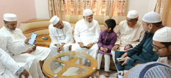 ৩২ শহীদ পরিবারে ঈদের খুশি  ভাগাভাগি করেছেন জামায়াত আমির!