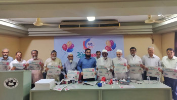 পাবনা থেকে প্রকাশিত দৈনিক জীবনকথা পত্রিকার প্রতিষ্ঠা বার্ষিকী বর্ণিল আয়োজনে উদযাপন