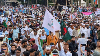 জামায়াতের সমাবেশ শুরুর আগেই কানায় কানায় পূর্ণ সোহরাওয়ার্দী উদ্যান