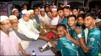 আবিদুর রহমান সোহেল ফুটবল টুর্ণামেন্টের চূড়ান্ত পর্বে ২০নং ওয়ার্ড